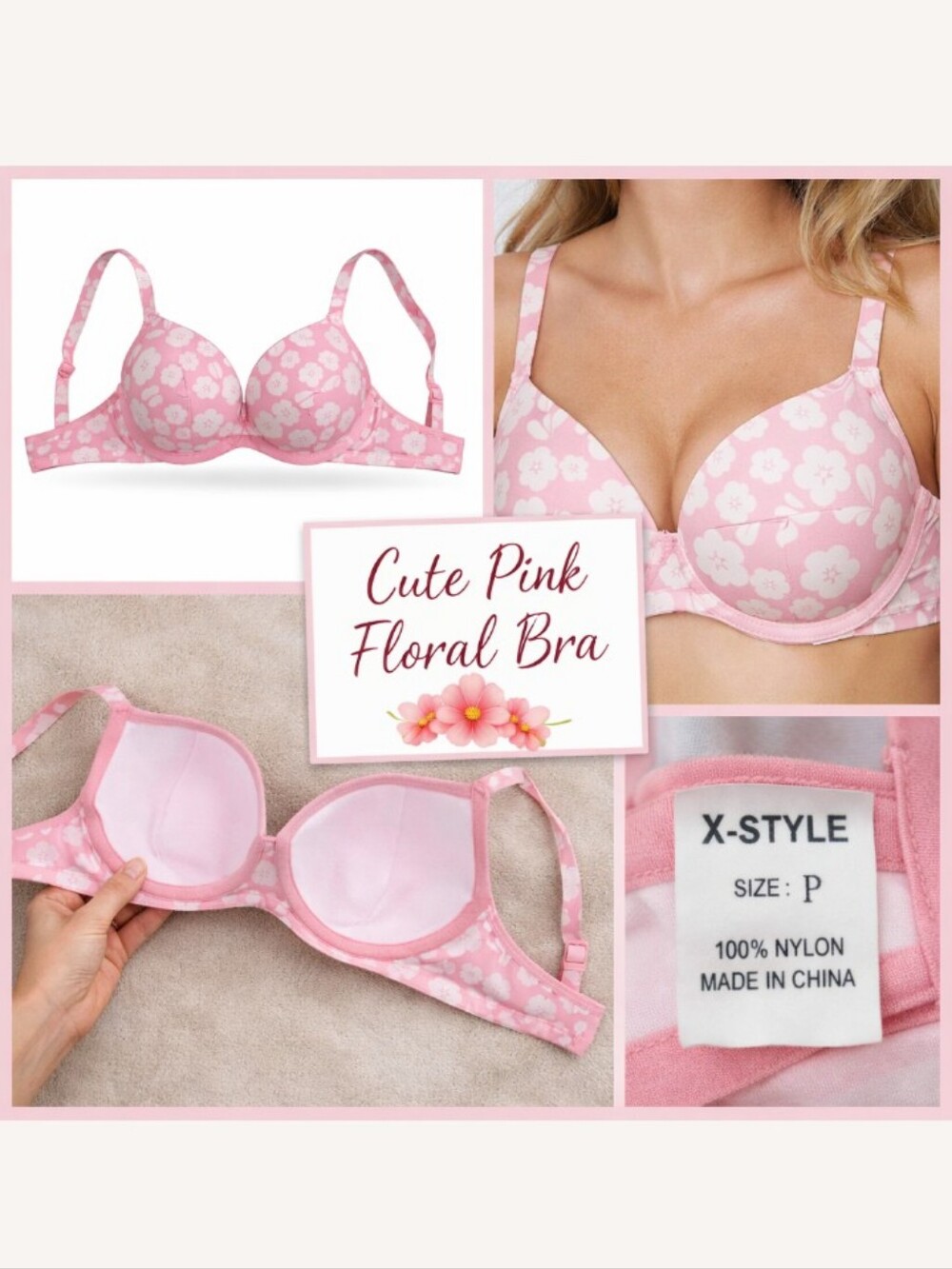 Brand: Unknown (tag faded — looks like “OUTSIM”) Size: P (Petite — fits approx.